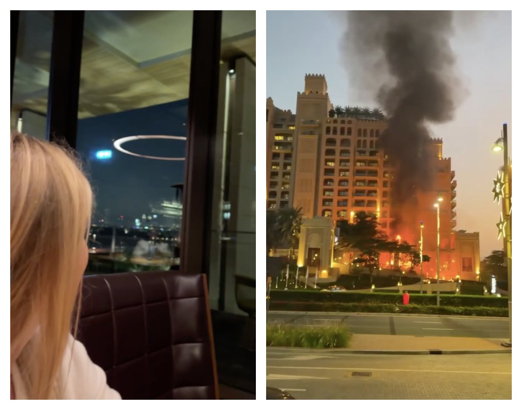 Фото Туристы в панике. Жительница Новосибирска встретила день рождение в Дубае под взрывы из-за военного конфликта 2